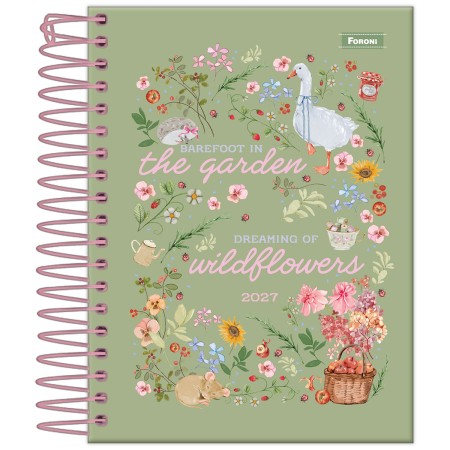 Foto ilustrativa Agenda Espiral Milly
