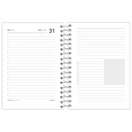 Foto ilustrativa Agenda Espiral Nicecream