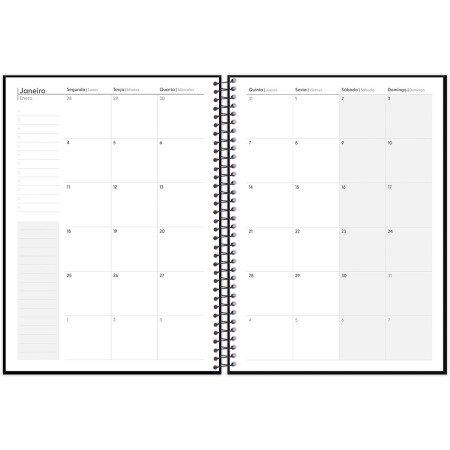 Foto ilustrativa Agenda Espiral Office Class Classic