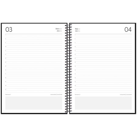 Foto ilustrativa Agenda Espiral Office Class Classic