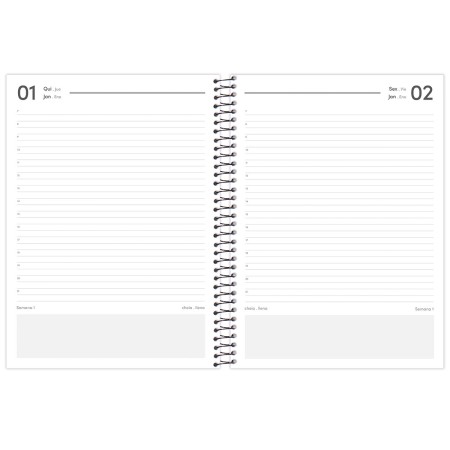 Foto ilustrativa Agenda Espiral Office Class Classic
