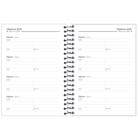 Foto ilustrativa Agenda Espiral Office Class Day By Day