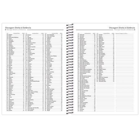 Foto ilustrativa Agenda Espiral Office Class Semanal