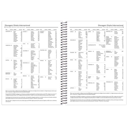 Foto ilustrativa Agenda Espiral Office Class Semanal