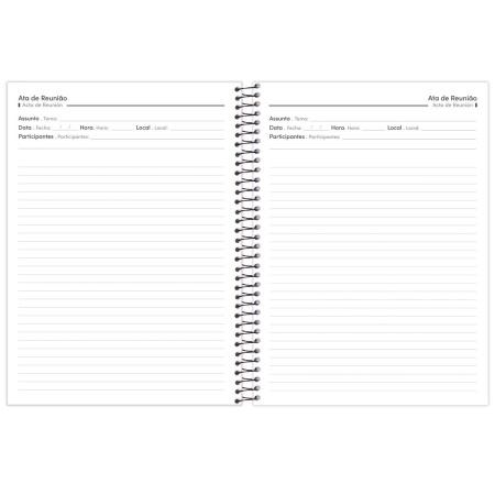 Foto ilustrativa Agenda Espiral Office Class Semanal