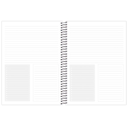 Foto ilustrativa Agenda Espiral Office Class Semanal