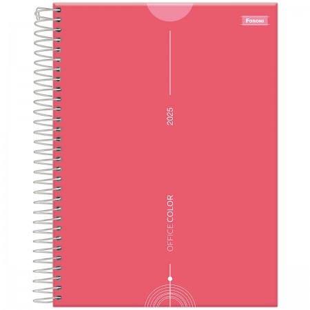 Foto ilustrativa Agenda Espiral Office Color