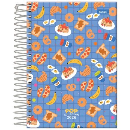Foto ilustrativa Agenda Espiral Pop Collection