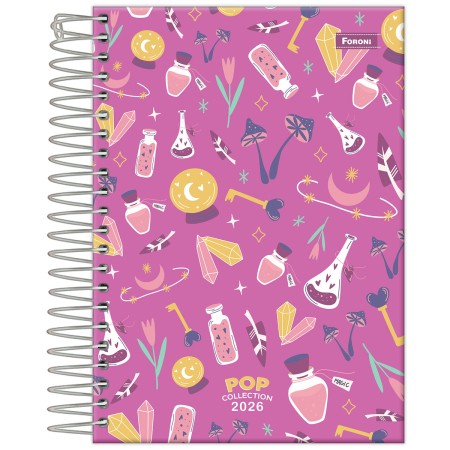 Foto ilustrativa Agenda Espiral Pop Collection