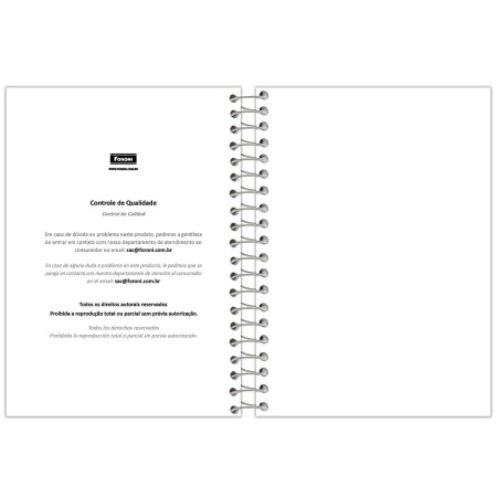 Foto ilustrativa Agenda Espiral Rosa Cliff