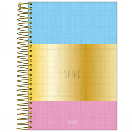 Foto ilustrativa Agenda Espiral Shine