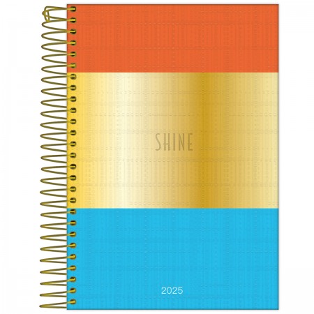 Foto ilustrativa Agenda Espiral Shine