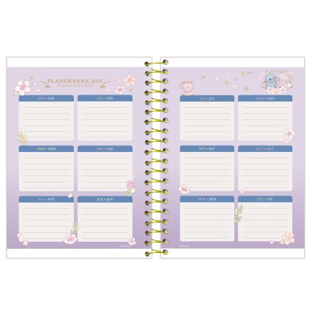 Foto ilustrativa Agenda Espiral Stitch