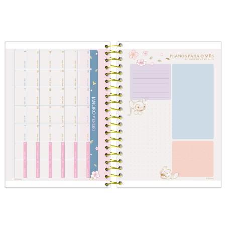 Foto ilustrativa Agenda Espiral Stitch