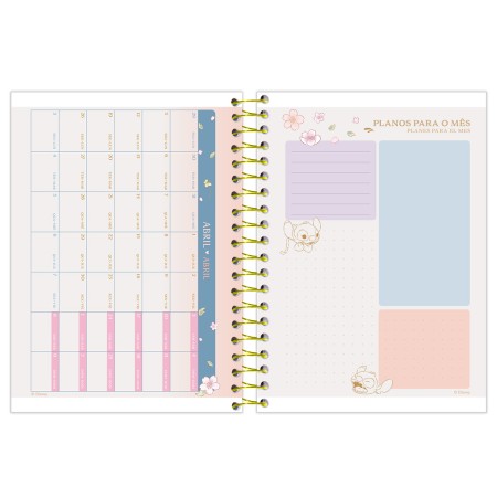 Foto ilustrativa Agenda Espiral Stitch