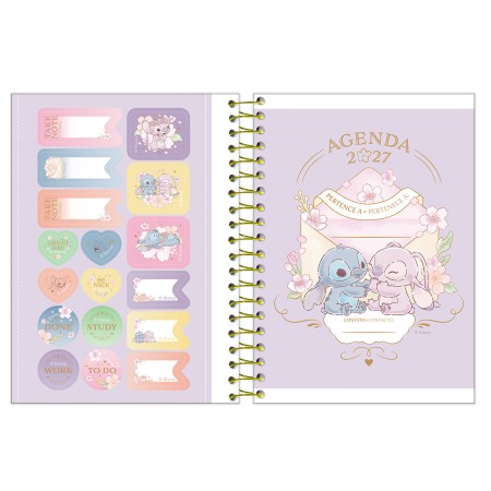 Foto ilustrativa Agenda Espiral Stitch