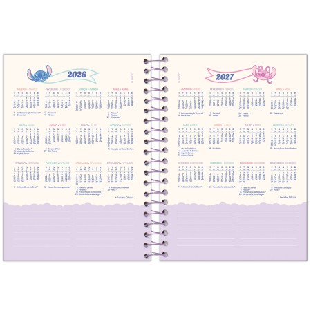Foto ilustrativa Agenda Espiral Stitch
