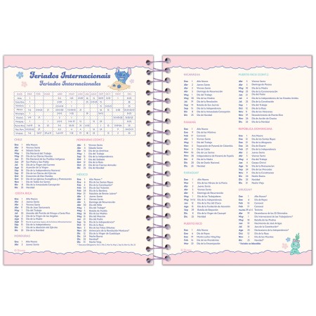 Foto ilustrativa Agenda Espiral Stitch