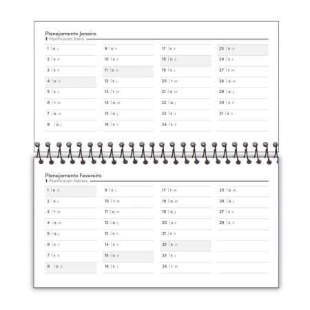 Foto ilustrativa Agenda Modena Block Mini