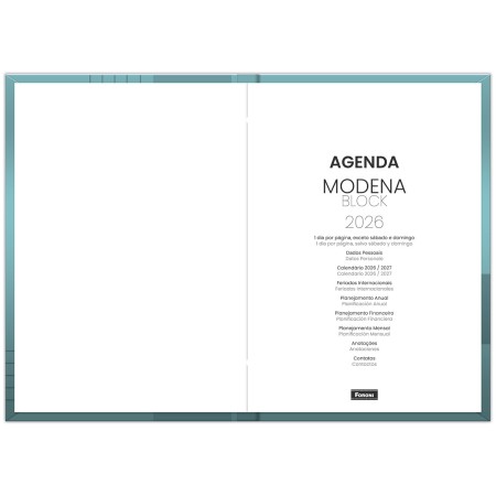 Foto ilustrativa Agenda Modena Block