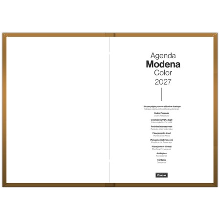 Foto ilustrativa Agenda Modena Color