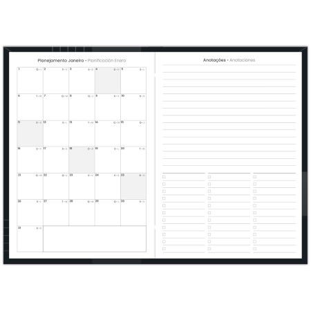 Foto ilustrativa Agenda Modena Preta