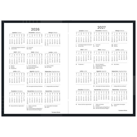 Foto ilustrativa Agenda Modena Preta