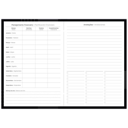 Foto ilustrativa Agenda Modena Preta