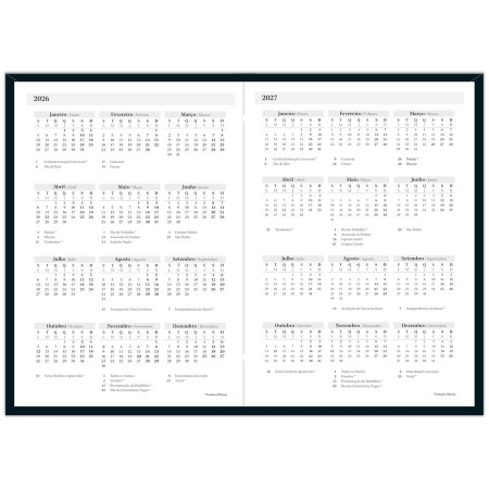 Foto ilustrativa Agenda Positano (123 mm x 166 mm)