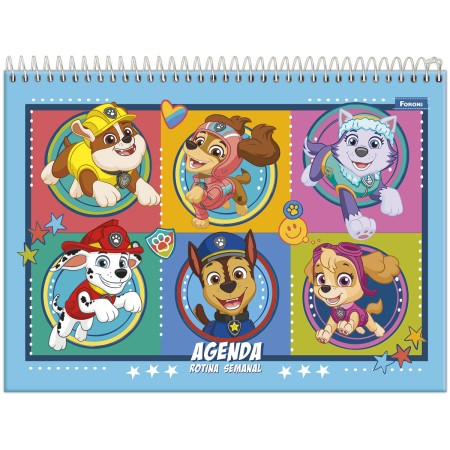 Foto ilustrativa Agenda Rotina Semanal Patrulha Canina