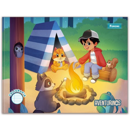 Foto ilustrativa Brochura Pedagógico Caligrafia Aventurinos