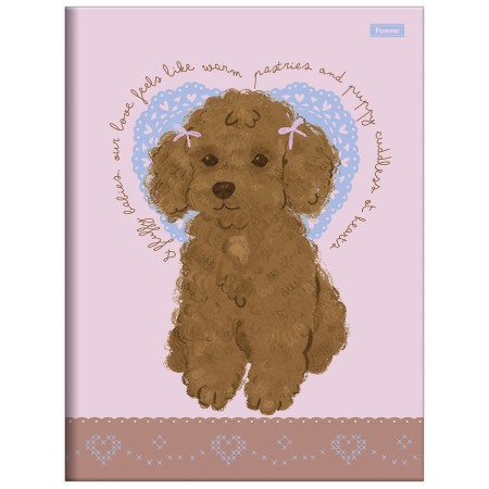 Foto ilustrativa Brochurão Capa Dura Costurado Fluffy Friend