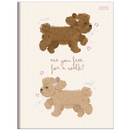 Foto ilustrativa Brochurão Capa Dura Costurado Fluffy Friend