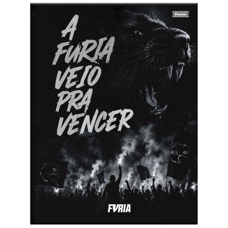 Foto ilustrativa Brochurão Capa Dura Costurado Furia