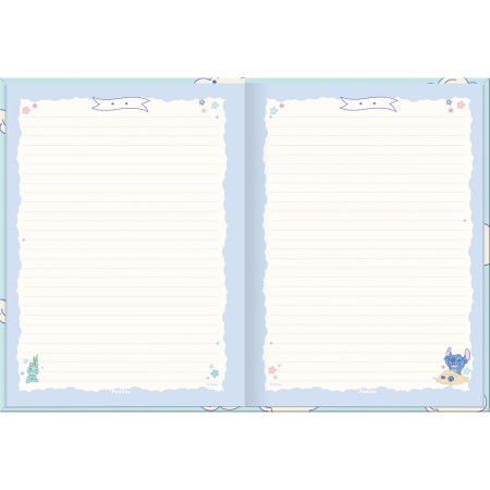 Foto ilustrativa Brochurão College Lombada Quadrada Stitch