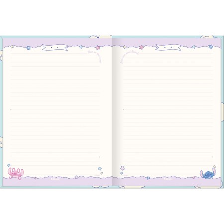 Foto ilustrativa Brochurão College Lombada Quadrada Stitch