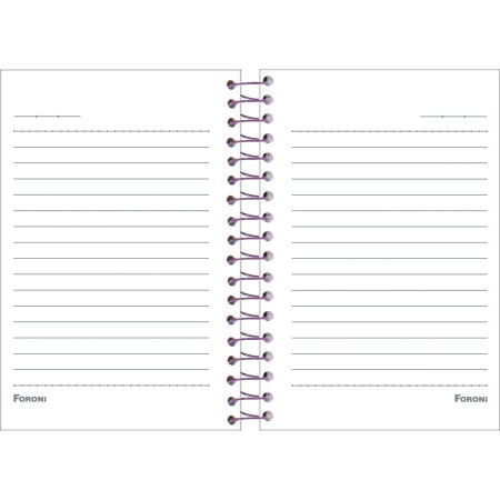 Foto ilustrativa Caderneta 1/8 Capa Dura Cosmos