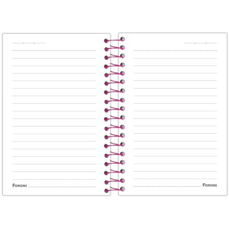 Foto ilustrativa Caderneta 1/8 Capa Dura Fini