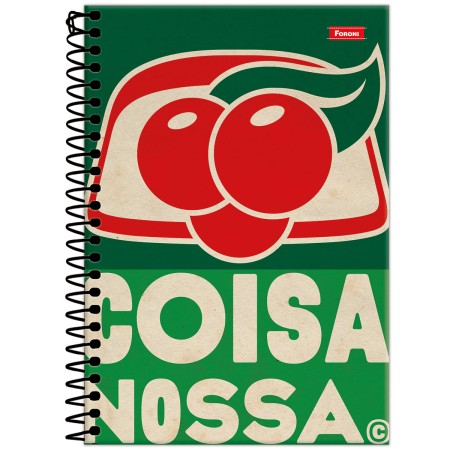 Foto ilustrativa Caderneta 1/8 Capa Dura Guaraná