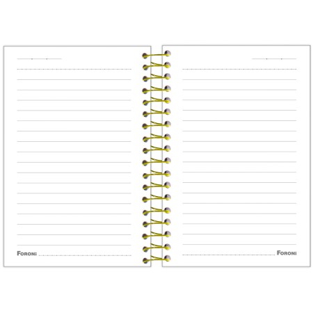 Foto ilustrativa Caderneta 1/8 Capa Dura Stitch