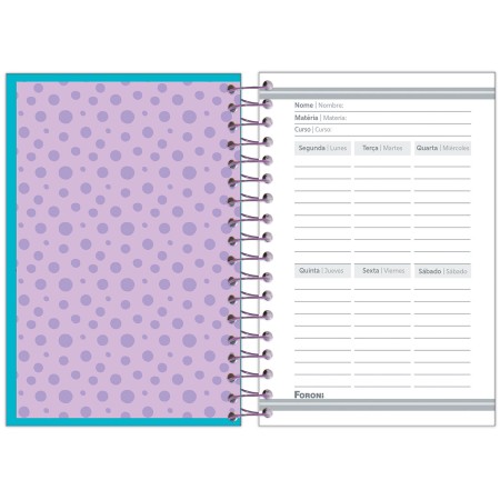 Foto ilustrativa Caderneta 1/8 Capa Dura Sulley