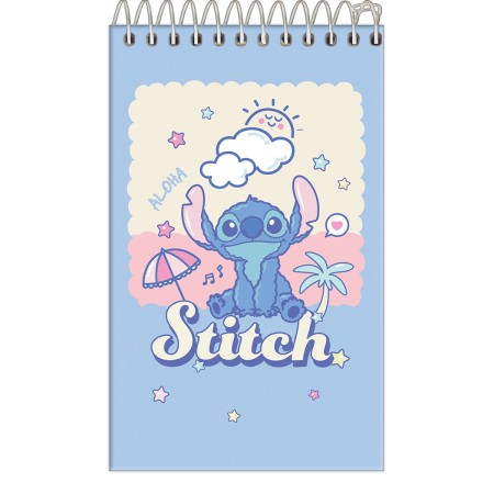 Foto ilustrativa Caderneta AA Capa Cartão Stitch