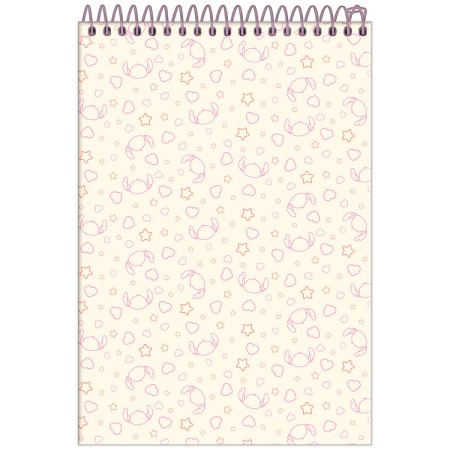 Foto ilustrativa Caderneta AA Capa Dura Stitch