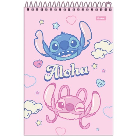 Foto ilustrativa Caderneta AA Capa Dura Stitch