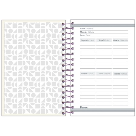 Foto ilustrativa Caderneta Espiral 1/8 Bali