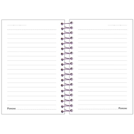 Foto ilustrativa Caderneta Espiral 1/8 Bali