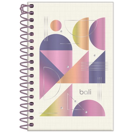 Foto ilustrativa Caderneta Espiral 1/8 Bali