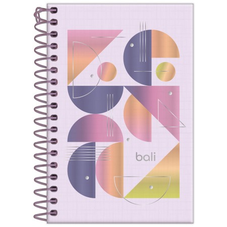 Foto ilustrativa Caderneta Espiral 1/8 Bali