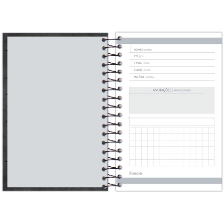 Foto ilustrativa Caderneta Espiral 1/8 Columbia