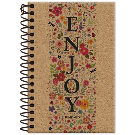 Foto ilustrativa Caderneta Espiral 1/8 Kraft Art